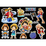 Luffy One Piece Stickers Anime Manga (resistentes Al Agua)