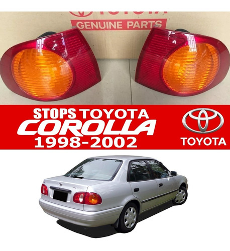 Stop Toyota  Corolla Pantallita Sapito 1999 2000 2001 2002 Foto 3