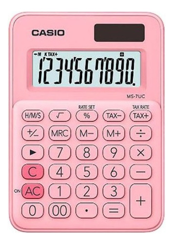 Calculadora Casio Ms-7uc 10 Dígitos