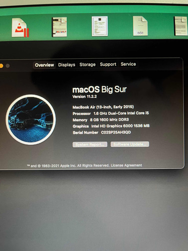 Macbook Air I5 2015