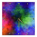 3drose Dpp 164204 Reloj De Pared De Arte Digital Abstracto C