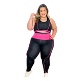 Roupa Fitness Plus Size  Gg, Xgg E Exgg Conjunto De Academia