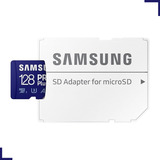 Cartão De Memória Micro Sd Samsung Pro Plus 128gb Original