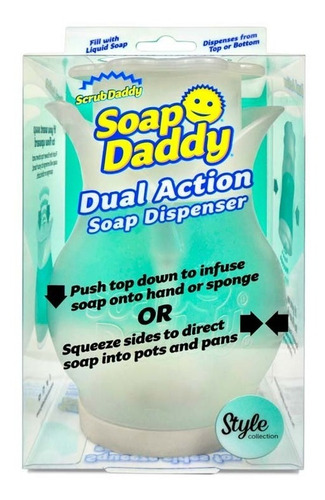 Dispensador De Jabón Soap Daddy  Scru Daddy