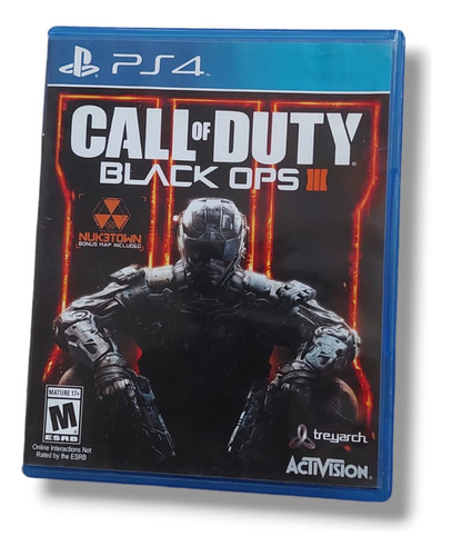 Juego Guerra Disparos Call Of Duty Black Ops 3 Playstation 4