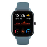 Smartwatch Amazfit Fashion Gts 1.65  Caja De  Aleación De Aluminio Y Polímero Azul, Malla  Steel Blue De  Silicona A1914