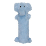 Brinquedo Mordedor Barriguinha Plush Elefante P/ Cães Cor Azul