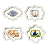 Moldes Cortantes Vintage Pasta De Goma Fondant Porcelana 