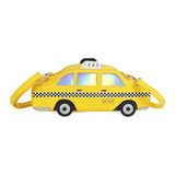 Bolsa Cruzado Con Forma De Taxi Auto Kawaii Crossbody
