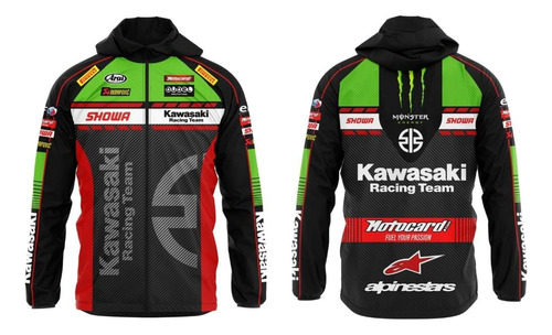 Campera Honda Yamaha Kawasaki  Ketten Frizado Motocross