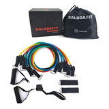 Kit Bandas Elásticas Entrenamiento Ejercicio Gym Balboafit