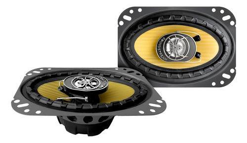 Bocinas Auto 4x6 PuLG Carbono Pro Kevlar 2 Vías Soundstream