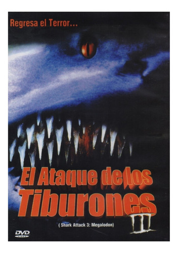 El Ataque De Los Tiburones 3 Tres Película Dvd