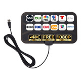 1080p Antena Tv Digital Hd Abierta Interior + Amplificador