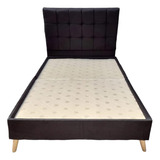 Base Cama Con Espaldar Premiun