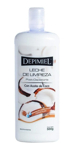 Leche De Limpieza Post Depilatoria Hidratante 500gr Depimiel