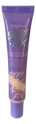 Base Liquida De Longa Duração Stay Fix Ruby Rose 