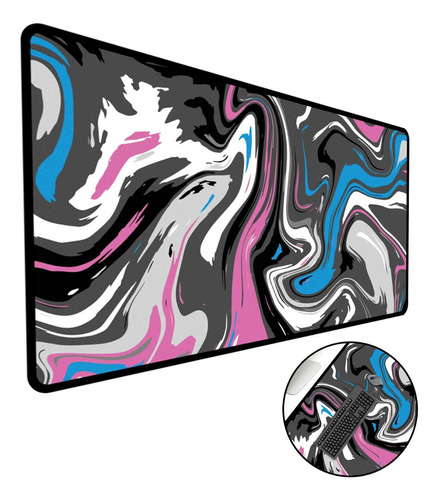 Mouse Pad Gamer Speed Extra Grande Abstrato Premium 90x40cm