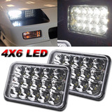 Faros Led 4x6 Para Peterbilt Kenworth T800 T600