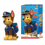 Paw Patrol Chase 3d Juguete Ilumina Luz Mágica Tapimovil