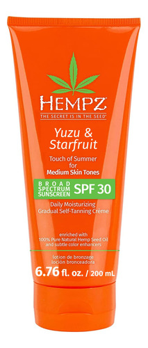 Bronceador  Hempz Daily Spf Yuzu & Starfruit Touch Of Summer