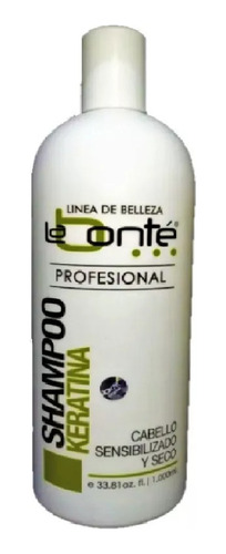 Shampoo De Keratina 1 Lt La Bonté - Labonte