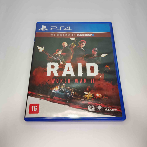 Jogo Raid World War 2 Playstation 4 Ps4 Original