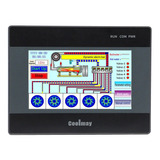 Plc-hmi Coolmay Qm3g-43fh 12/12 Transistor, E. Analog:3k,