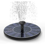 Fuente De Agua Solar Flotante Aspersor Riego