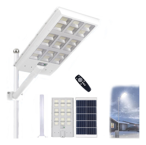 Lámpara Led Solar Luminaria Suburbana Alumbrado Público1500w