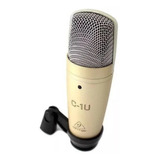 Microfone Behringer C-1u Cardióide Usb Garantia 2 Anos