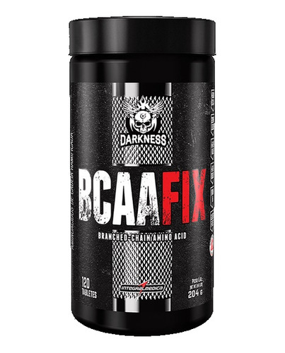 Bcaa Fix Darkness 120 Tabletes - Integralmedica