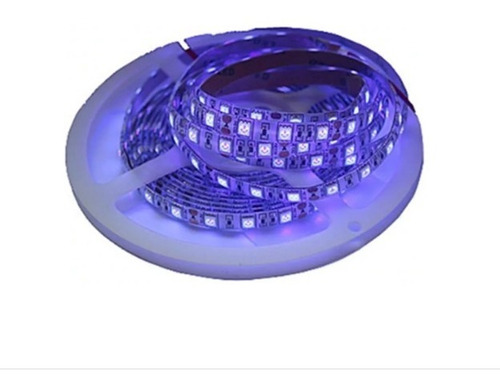 12 Rolos De Fita Led Ultravioleta 5050 Ip20 5m Da Jikatec