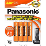 Baterías De Panasonic Aaa Nimh Recargables Para Teléfonos In