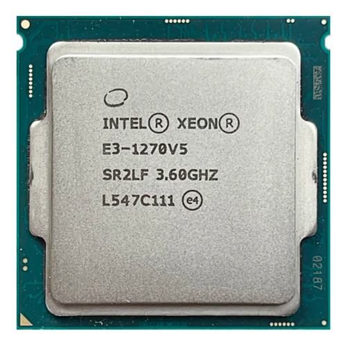 Processador Xeon E3 1270 V5 Lga 1151 3.60 Ghz 8 Mb Cache Nfe