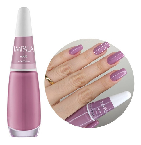 Esmalte Impala Rosa Queimado Xodó Pink Nova Coleção Clássico