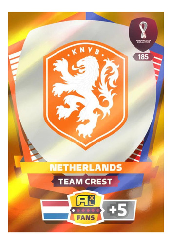 Cartas Adrenalyn Qatar 2022 - Team Netherlands.