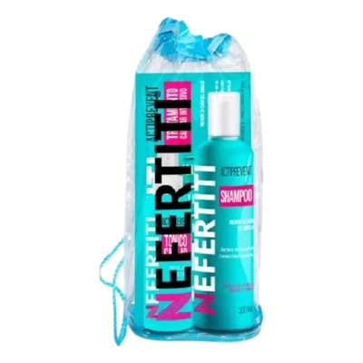 Kit Anticaída Actipreven Shampoo Tónico Ampolletas Nefertiti | MercadoLibre