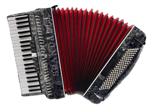 Gaita/ Acordeon 120 Baixos Em 3/5 De Voz 120/41