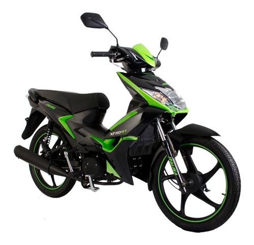 Moto Italika Xt 110 Rt Negro / Verde