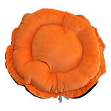 Cama  Antiestrés Tipo Flor Para Perros 65 Cm