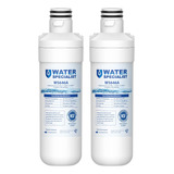  Aqua Crest 2 Filtros Agua Compatibles Con Neveras LG Lt1000