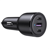 Carregador Veicular Carro Ugreen 69w Rápido 1 Usb-a 2 Usb-c