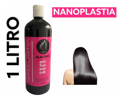 Nanoplastia Alaciado Capilar 1 Litro, Efecto Espejo, Oferta