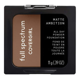 Maquillaje En Polvo Compacto Covergirl Matte Ambition Color Deep Cool 2