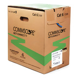 Caixa Cabo De Rede  Cat6 Commscope Netconnect  305mt  Azul