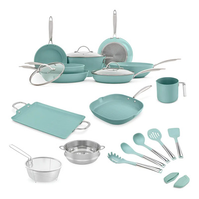 Batería De Cocina Jade Chef Plus + Utensilios 22 Piezas | Meses sin interés