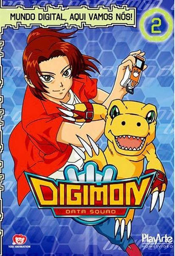 Dvd Digimon Volume 2 Mundo Digital Aqui Vamos Nós