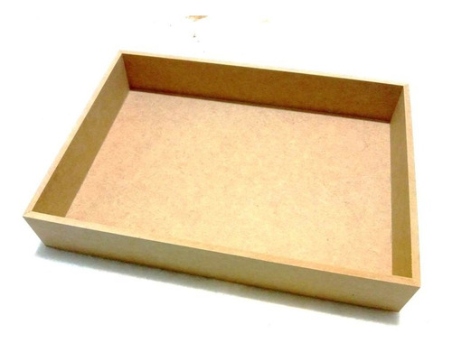 Bandejas 12 Unidades 35x25x3 Mdf6mm Kit Festa Cesta Café Chá