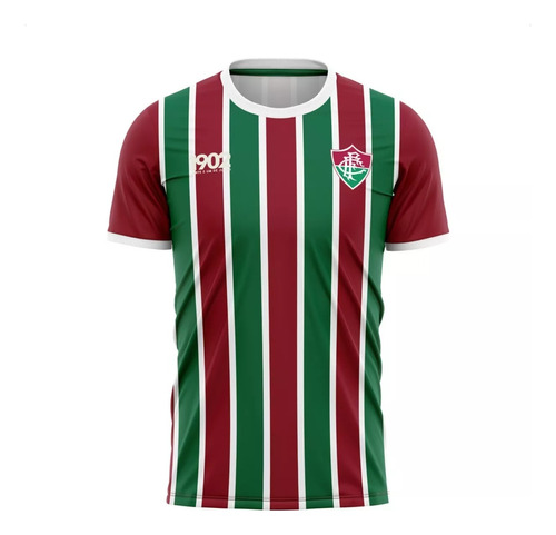 Camisa Fluminense Masculina Retro Tricolor Oficial Licenciad